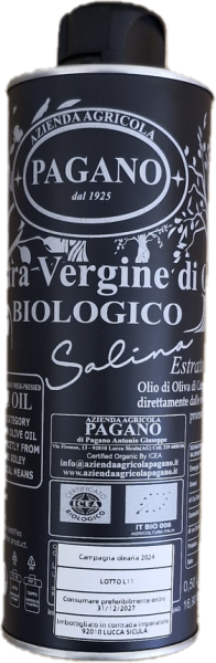 Natives Olivenöl Extra 0,5L Dose | Pagano